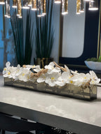 Orchidée Phalaenopsis 122 cm · Édition Cannes, blanc