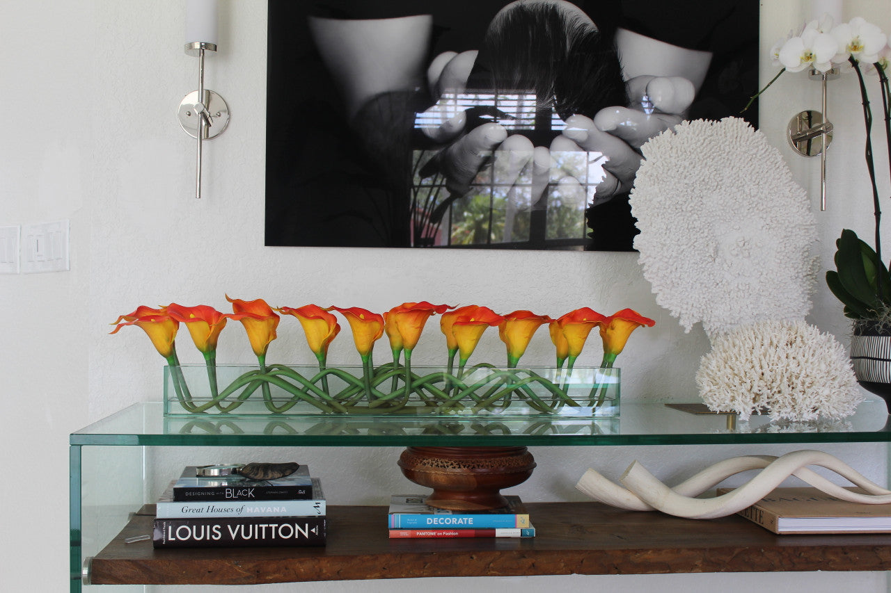 Arum Blanc 91 cm | Signature Chamonix