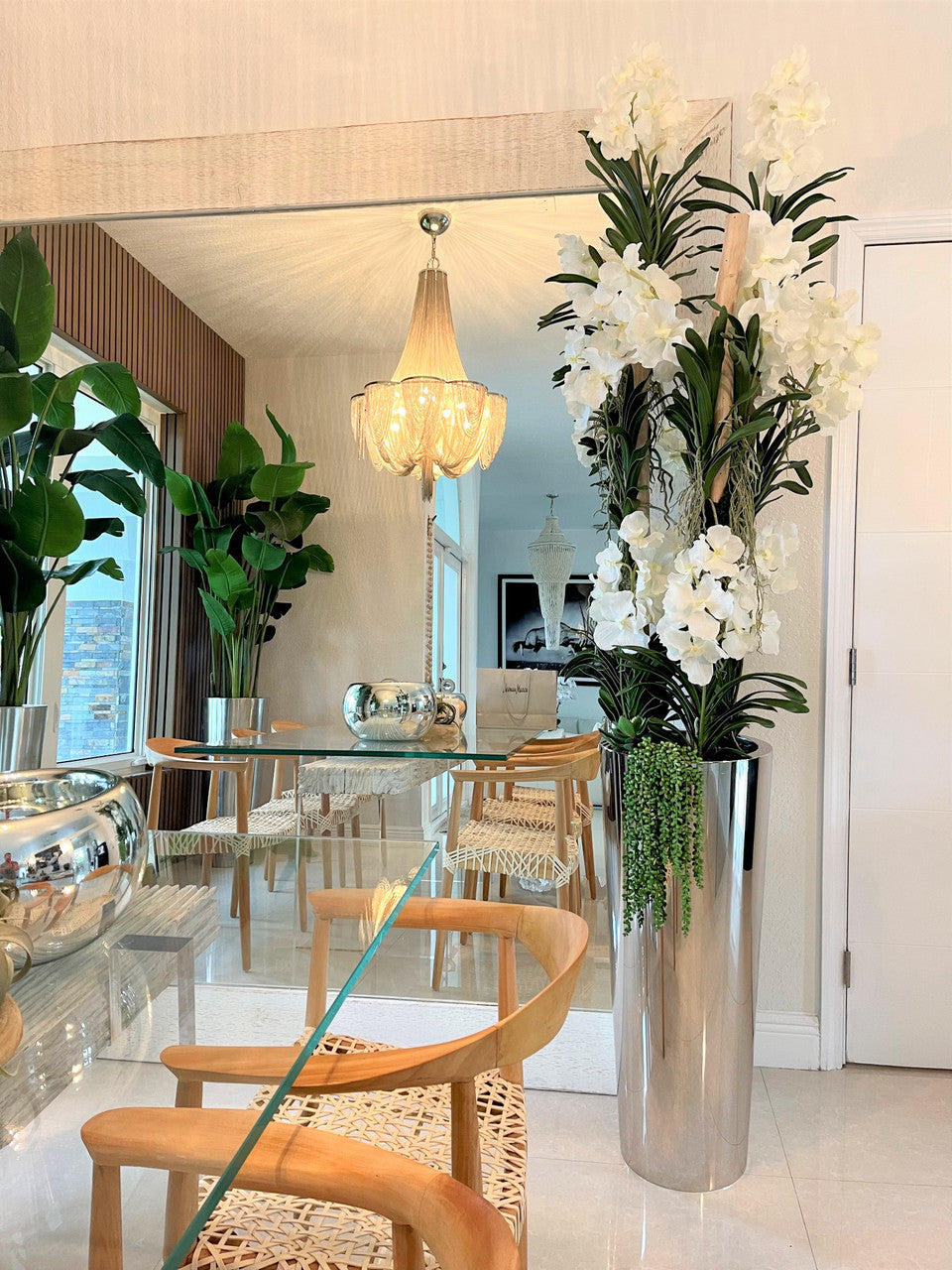 Orchidée Vanda | Signature Anjou, blanc