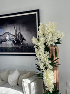 Orchidée Vanda Grand · Édition Vosges, teck