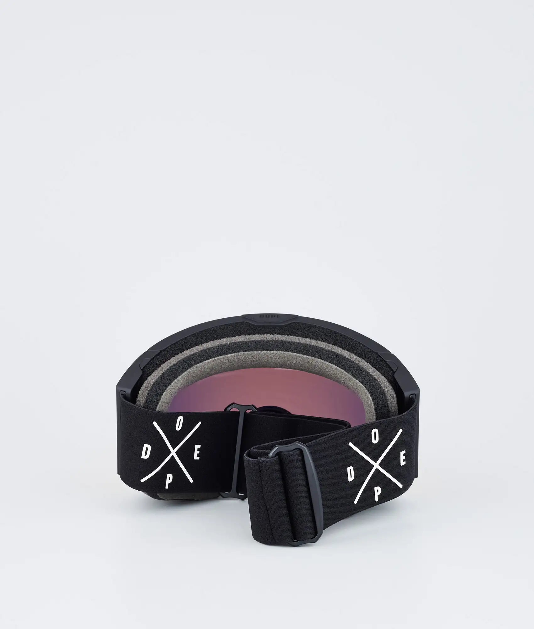 Light - ski goggles Black/Red Mirror