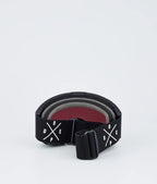Light - Skibrille Black/Silver Mirror
