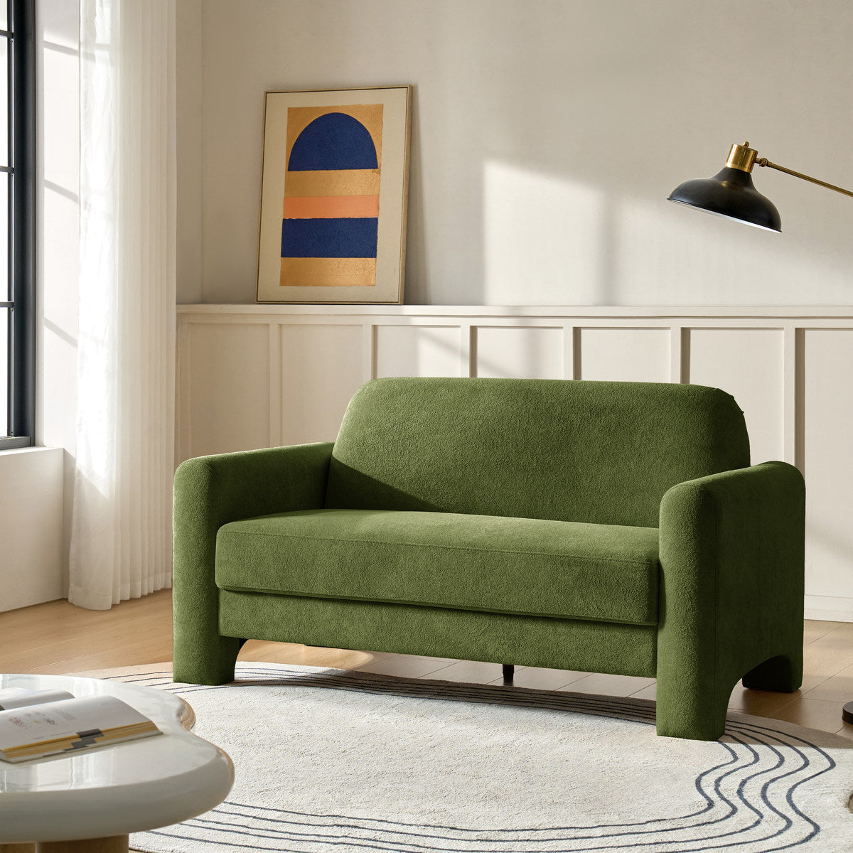 Karmen 2-Sitzer-Sofa aus Chenille