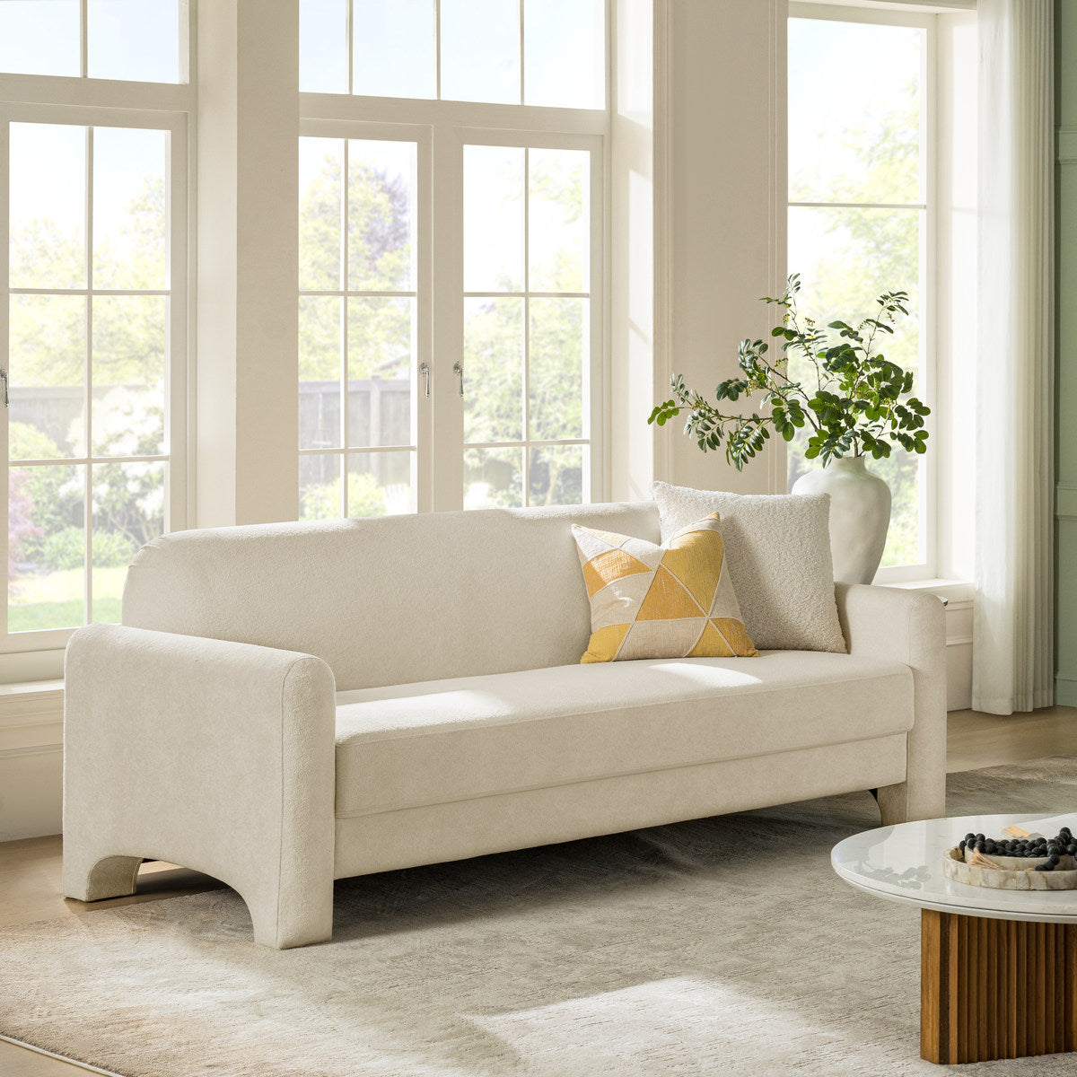 Elio Modernes Chenille-Sofa