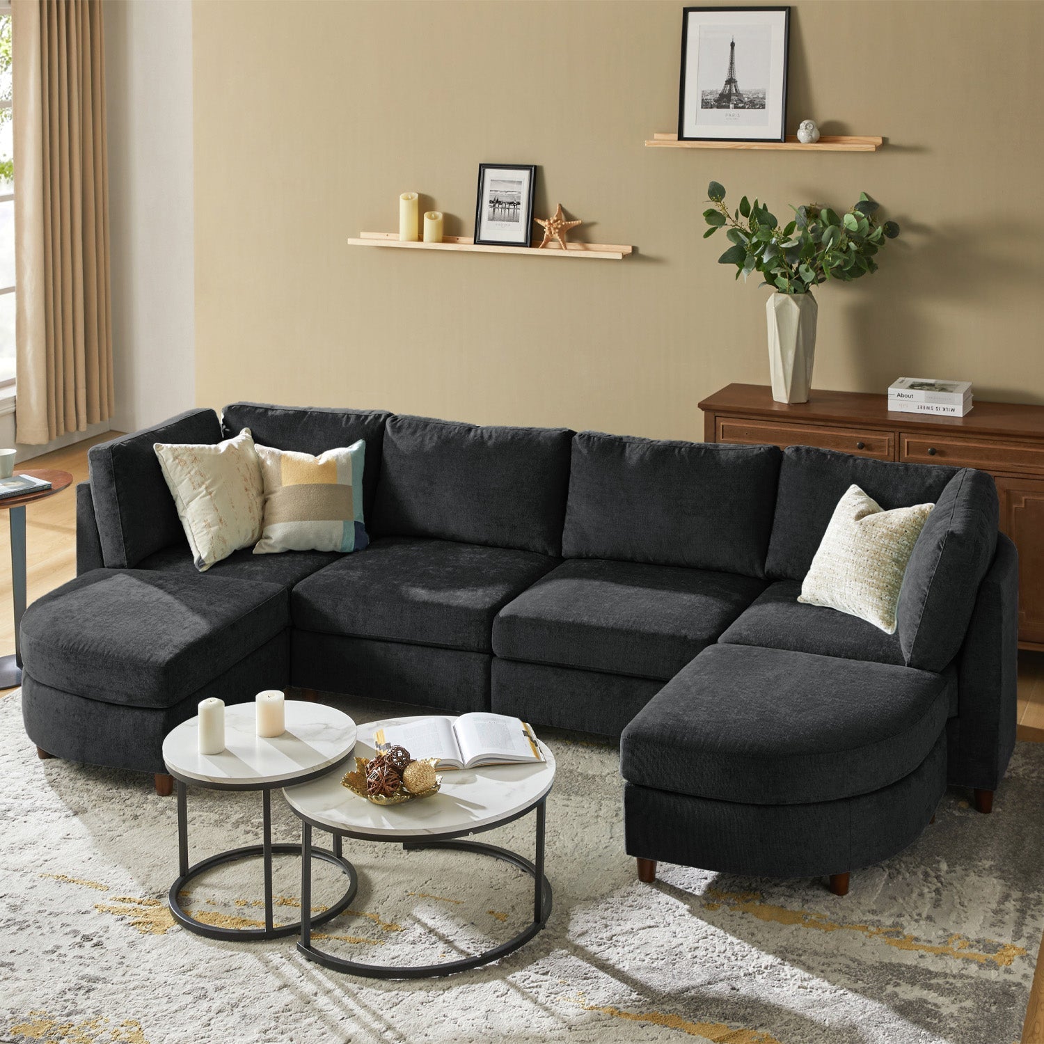 Gabriella Modulares Ecksofa mit Stauraum