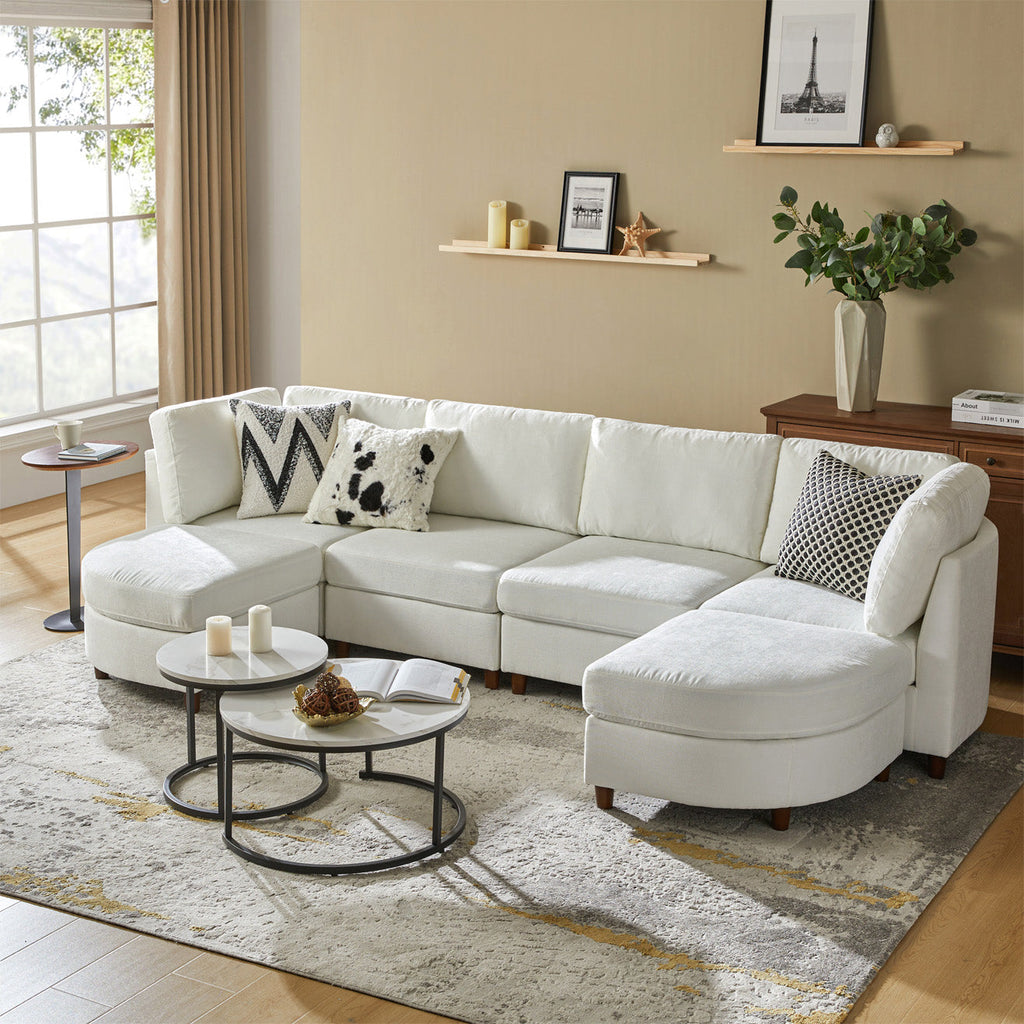 Gabriella Modulares Ecksofa mit Stauraum