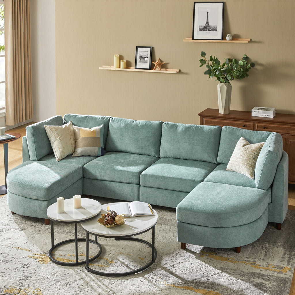 Gabriella Modulares Ecksofa mit Stauraum