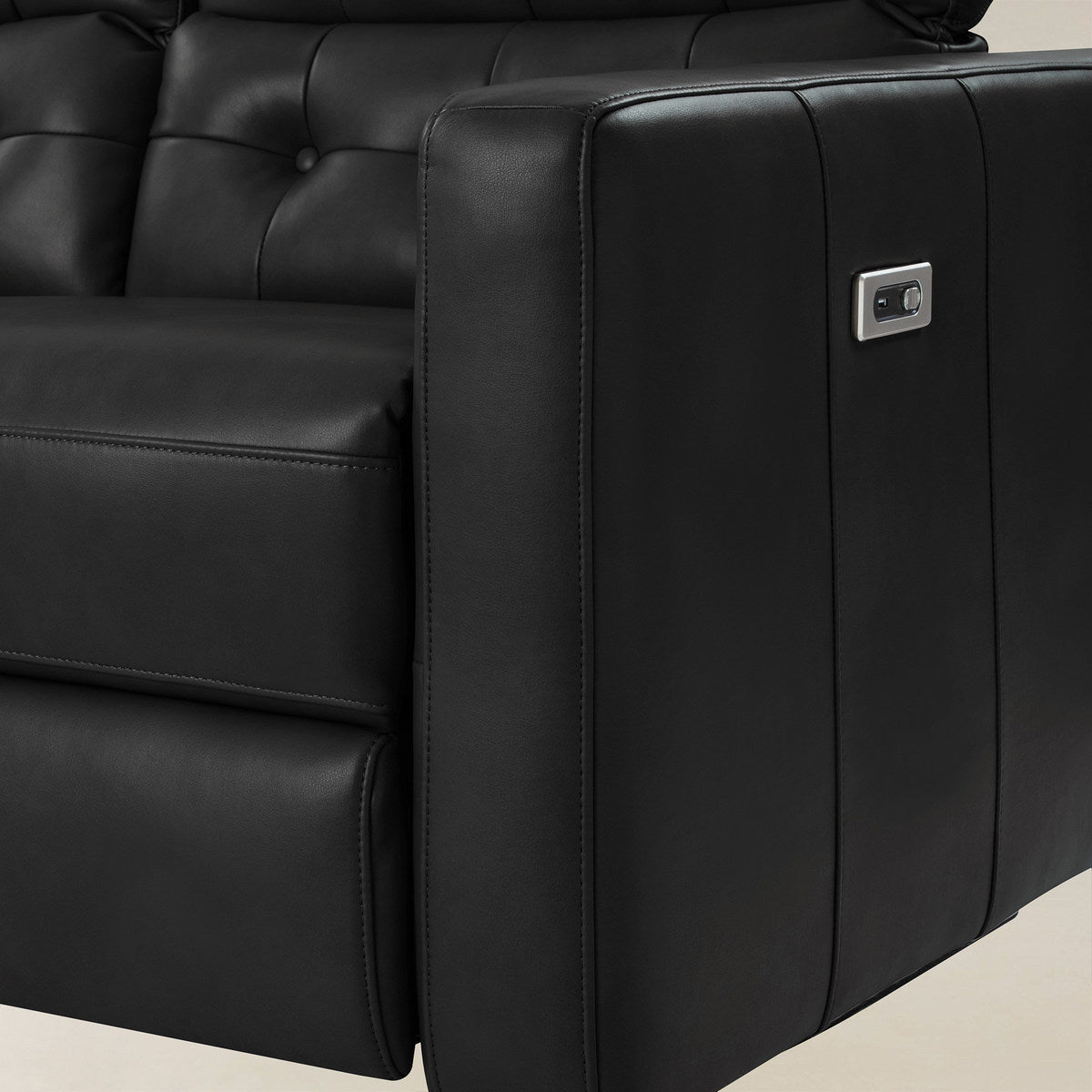 Viktor Elektrisches Relax-Ecksofa mit verstellbaren Kopfstützen