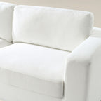 Violet Modernes Sofa mit abnehmbarem Bezug
