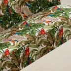 Coraline 2-Sitzer-Sofa mit Blumenmuster und Knopfheftung