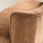 Rod Modernes 2-Sitzer-Sofa mit geschwungener Silhouette