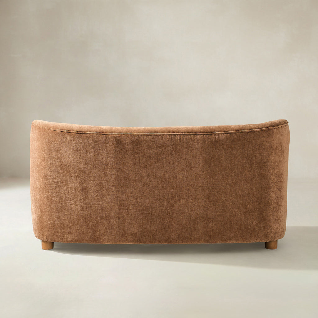 Rod Modernes 2-Sitzer-Sofa mit geschwungener Silhouette