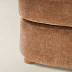 Rod Modernes 2-Sitzer-Sofa mit geschwungener Silhouette