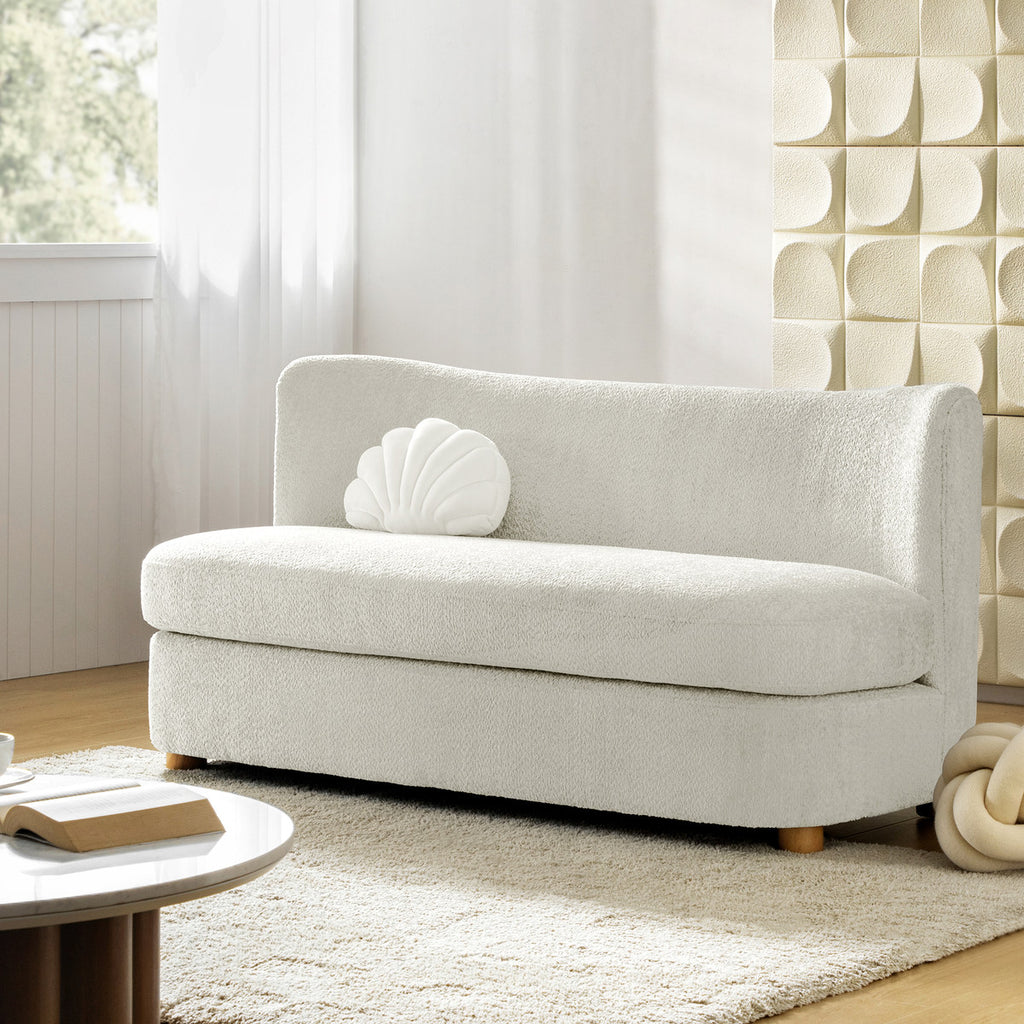 Rod Modernes 2-Sitzer-Sofa mit geschwungener Silhouette
