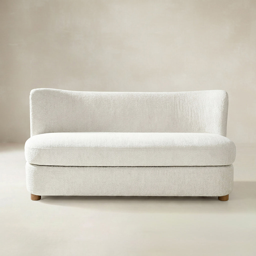 Rod Modernes 2-Sitzer-Sofa mit geschwungener Silhouette