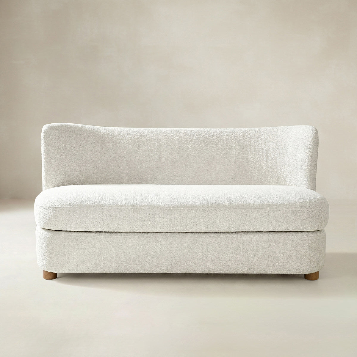 Rod Modernes 2-Sitzer-Sofa mit geschwungener Silhouette