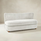 Rod Modernes 2-Sitzer-Sofa mit geschwungener Silhouette