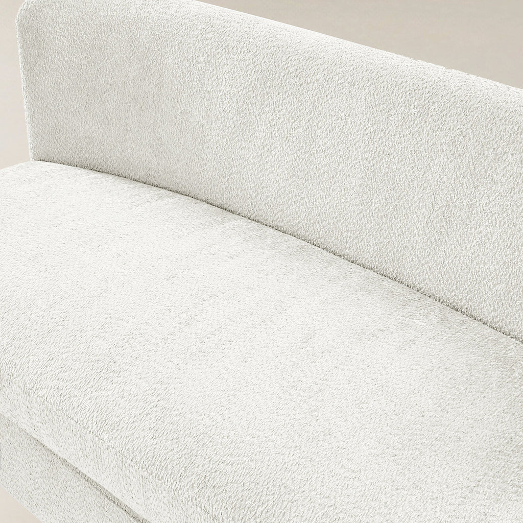 Rod Modernes 2-Sitzer-Sofa mit geschwungener Silhouette