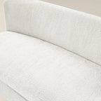 Rod Modernes 2-Sitzer-Sofa mit geschwungener Silhouette