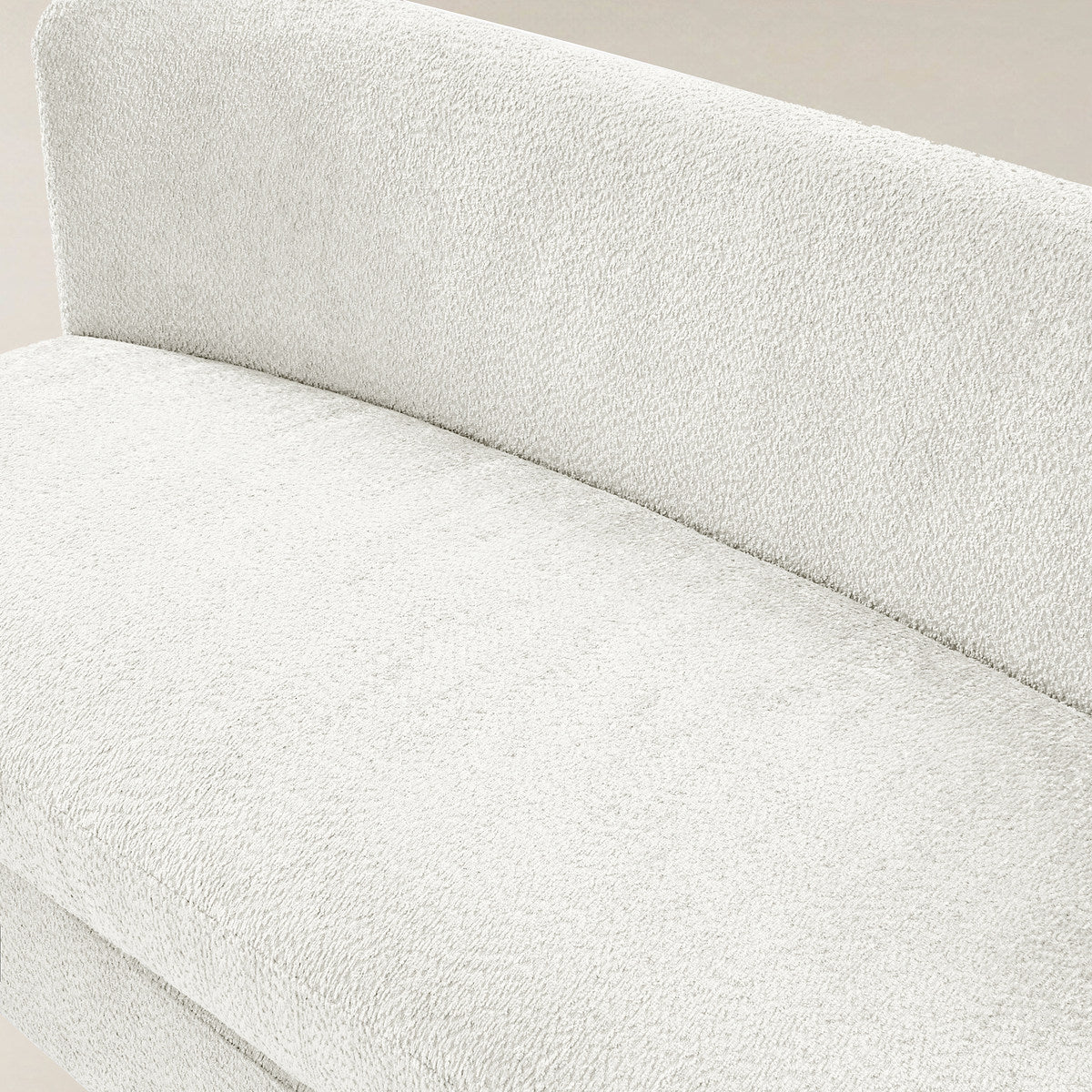 Rod Modernes 2-Sitzer-Sofa mit geschwungener Silhouette