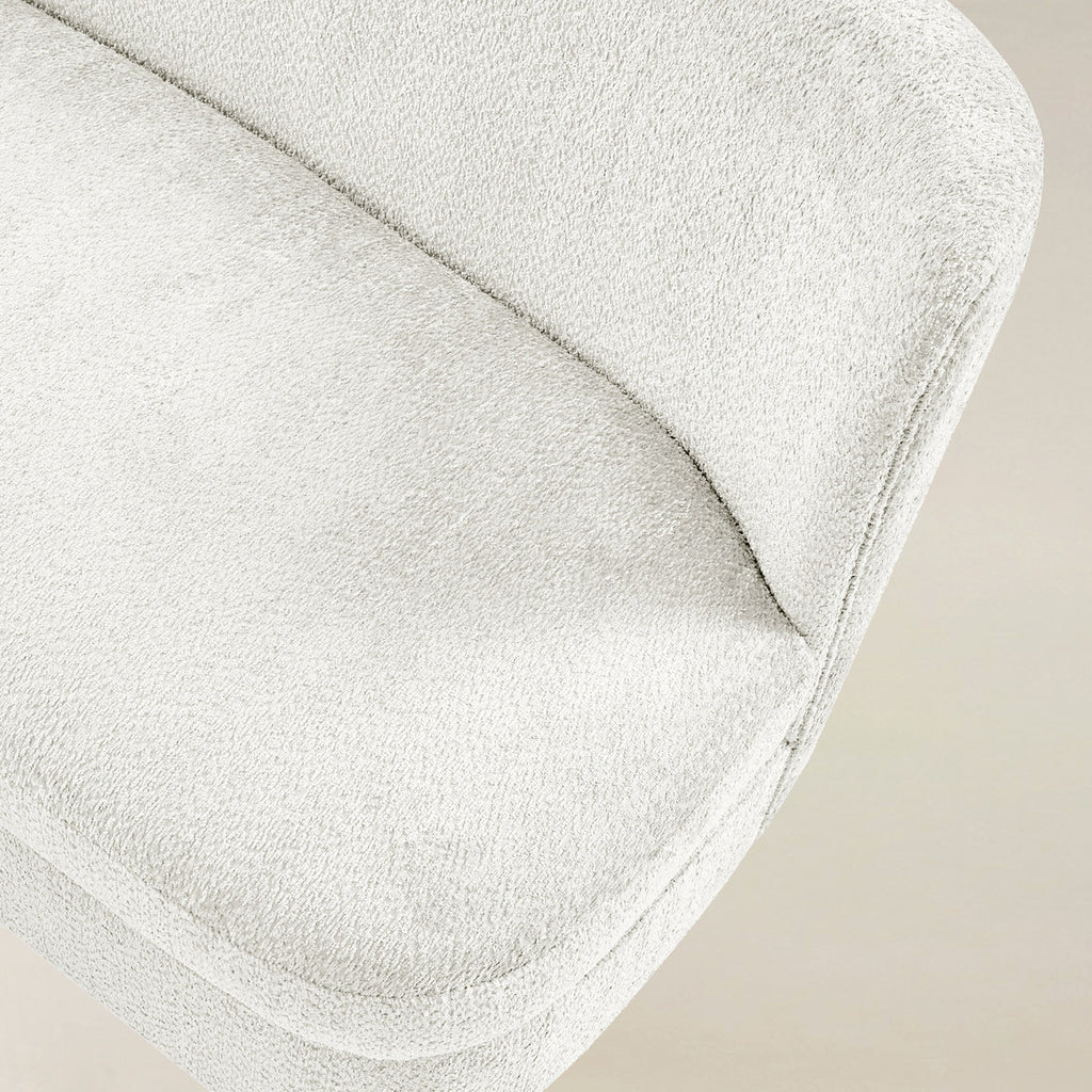 Rod Modernes 2-Sitzer-Sofa mit geschwungener Silhouette