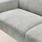 Diego Modernes Sofa mit niedrigem Profil und tiefer Polstersitzfläche