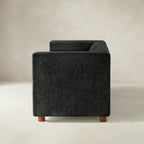 Botham Bouclé Sofa mit verdeckten flachen Beinen