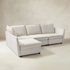 Victoria Modulares Ecksofa mit Stauraum