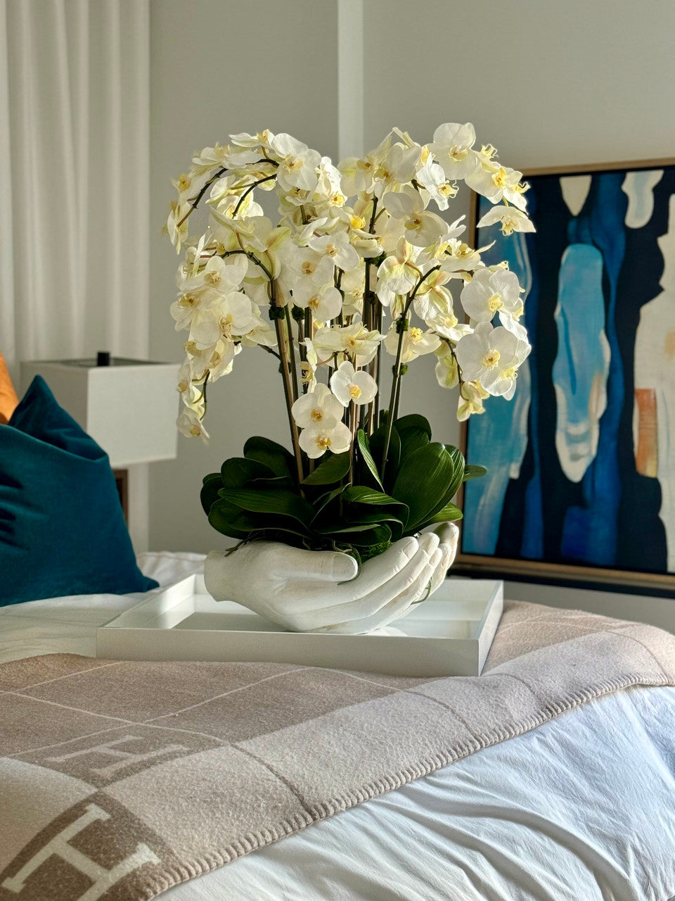 Orchidée Phalaenopsis | Signature Camargue, blanc