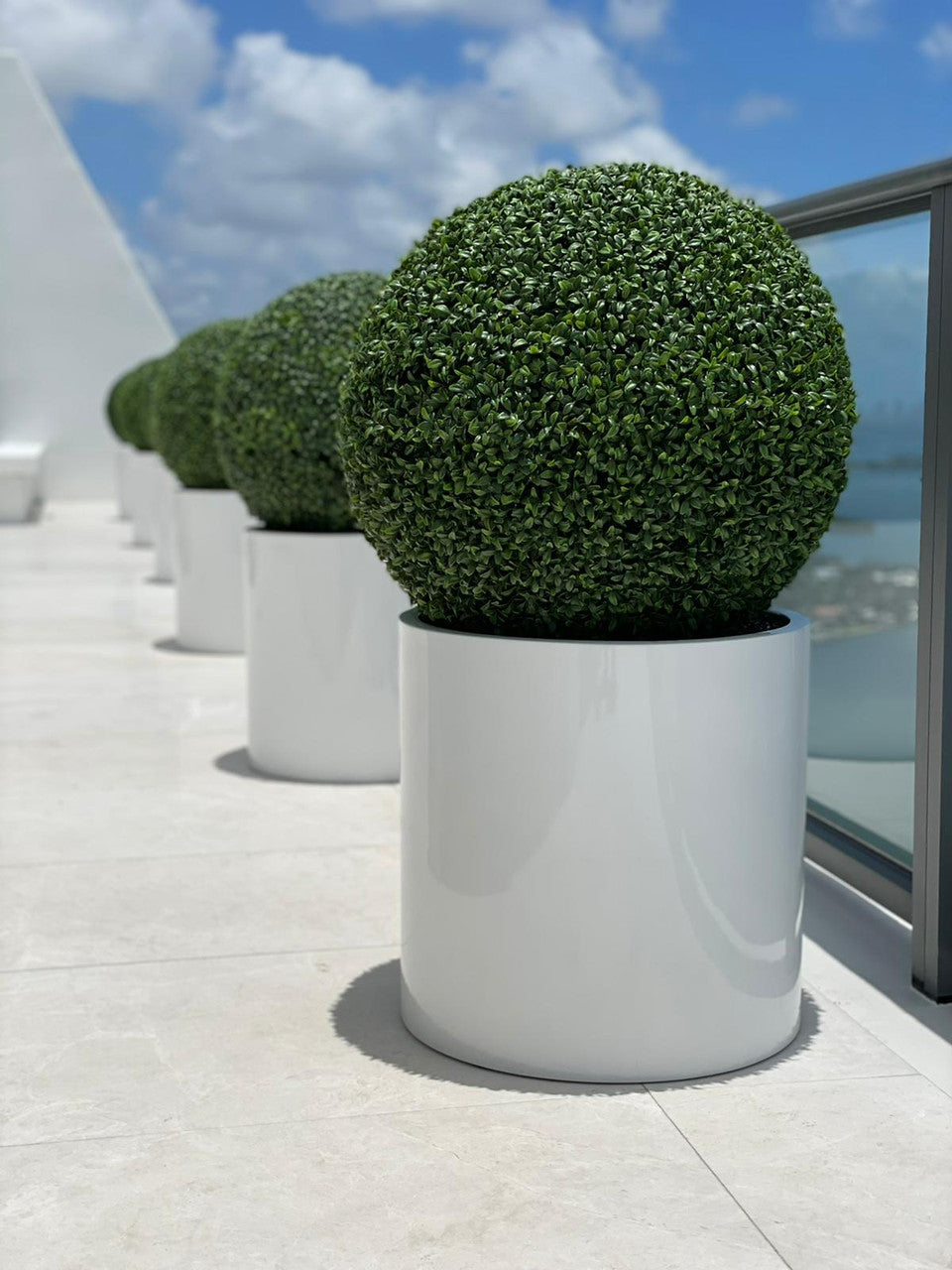 Cache-pot Décoratif H. 51 cm · Édition Bourgogne