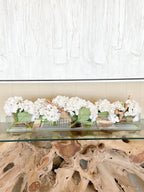 Composition Hortensias 91 cm | Signature Nantes, blanc