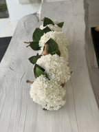 Composition Hortensias 91 cm | Signature Nantes, blanc