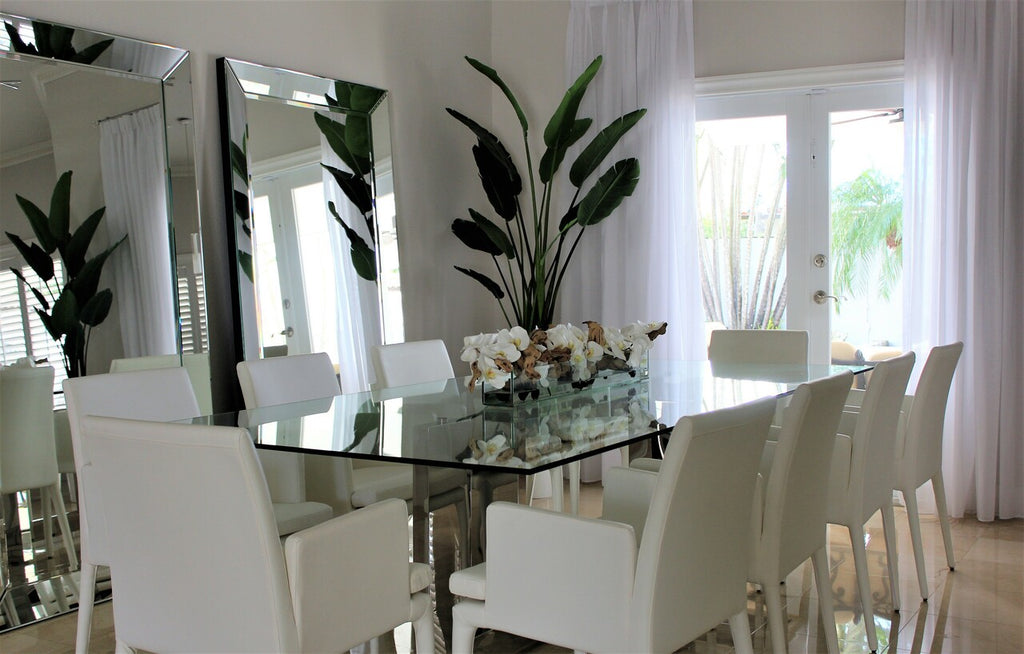 Orchidée Phalaenopsis 91 cm · Édition Antibes, blanc