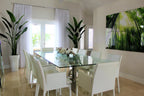 Orchidée Phalaenopsis 91 cm · Édition Antibes, blanc