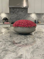 Cache-pot Décoratif Grand · Édition Bourgogne, rose